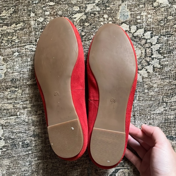 Madewell Ballet Flats - 6.5 - Red - Picture 2 of 3